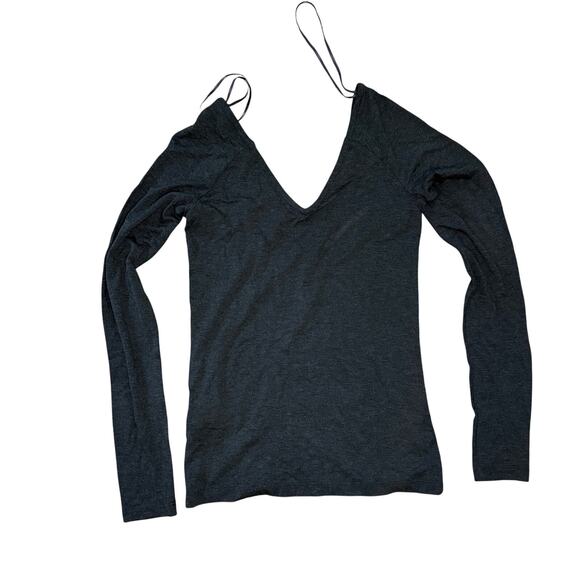 NWT Madewell Jersey V-Neck Long-Sleeve Top Size XXS - Picture 6 of 7